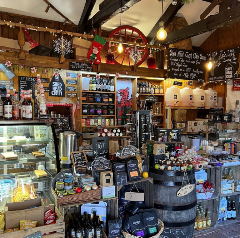 Shed Head Cider Mill Shop Tourism SwanseaBay